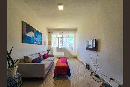 Sala de apartamento para alugar com 1 quarto, 81m² em Aparecida, Santos