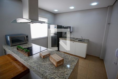 Apartamento para alugar com 49m², 2 quartos e 1 vagaÁrea comum - Salão de festas