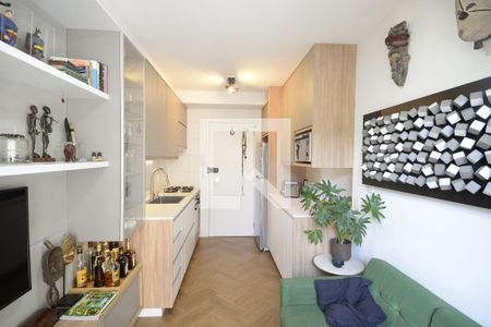 Sala de kitnet/studio para alugar com 1 quarto, 28m² em Cambuci, São Paulo
