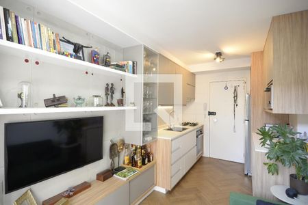 Sala de kitnet/studio para alugar com 1 quarto, 28m² em Cambuci, São Paulo