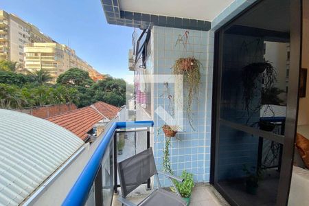 Varanda de apartamento à venda com 2 quartos, 86m² em Botafogo, Rio de Janeiro