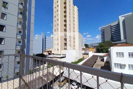 Varanda da Sala de apartamento para alugar com 1 quarto, 51m² em Botafogo, Campinas
