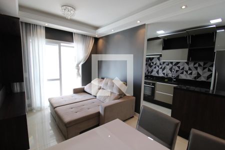 Sala / Cozinha de apartamento para alugar com 2 quartos, 57m² em Lauzane Paulista, São Paulo