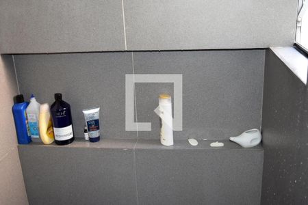 Apartamento para alugar com 87m², 1 quarto e 1 vagaBanheiro da Suíte - detalhe box