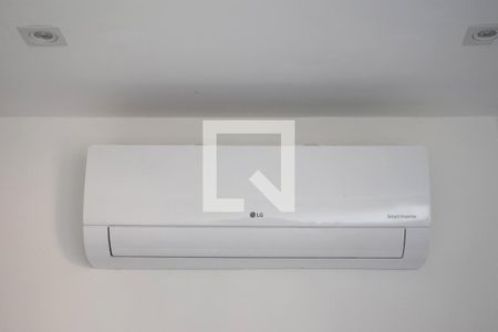 Apartamento para alugar com 87m², 1 quarto e 1 vagaSuíte - detalhe ar condicionado