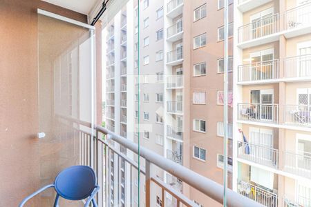 Varanda de apartamento para alugar com 1 quarto, 28m² em Jardim Caravelas, São Paulo