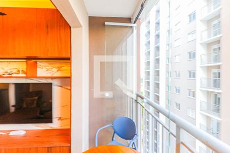 Varanda de apartamento para alugar com 1 quarto, 28m² em Jardim Caravelas, São Paulo