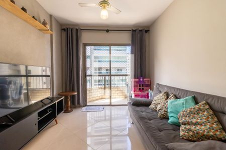 Sala de apartamento para alugar com 2 quartos, 76m² em Aviação, Praia Grande