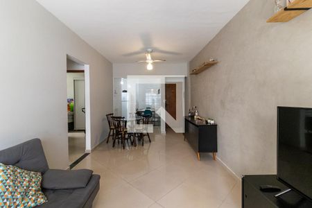 Sala de apartamento para alugar com 2 quartos, 76m² em Aviação, Praia Grande
