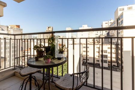 Varanda de apartamento para alugar com 1 quarto, 36m² em Santa Ifigênia, São Paulo