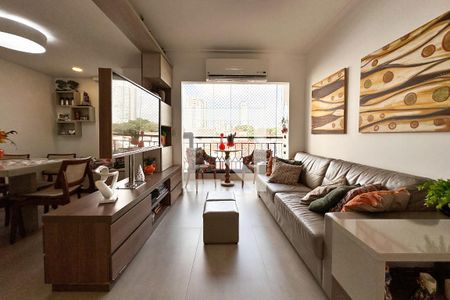 Sala de apartamento à venda com 3 quartos, 80m² em Vila Romana, São Paulo