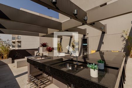 Apartamento para alugar com 34m², 1 quarto e sem vagaChurrasqueira