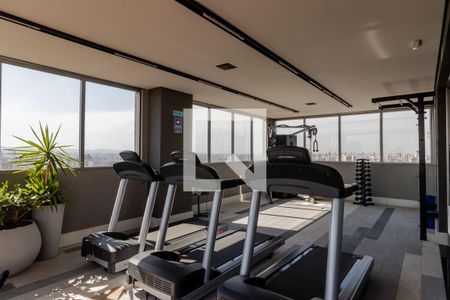 Apartamento para alugar com 34m², 1 quarto e sem vagaAcademia