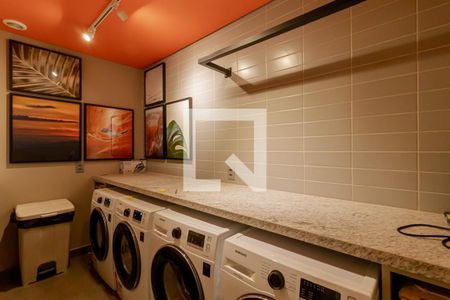 Apartamento para alugar com 34m², 1 quarto e sem vagaLavanderia