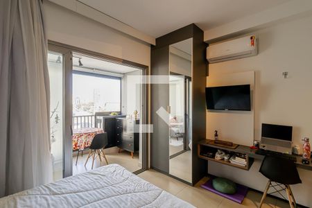 Sala/Quarto de apartamento para alugar com 1 quarto, 34m² em Liberdade, São Paulo