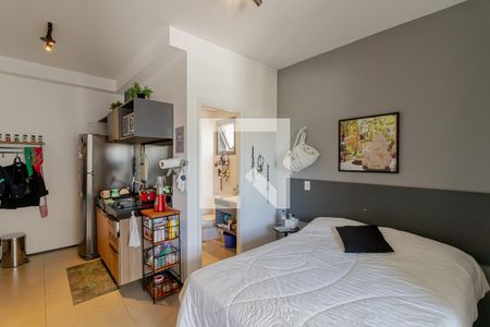 Sala/Quarto de apartamento para alugar com 1 quarto, 34m² em Liberdade, São Paulo