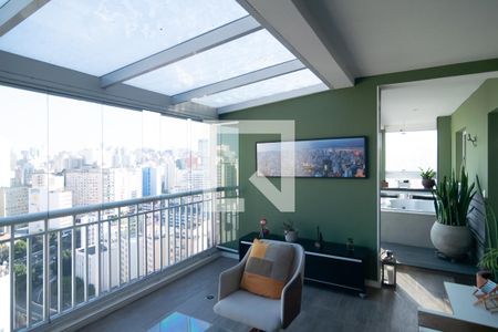 Varanda de apartamento para alugar com 2 quartos, 89m² em Vila Buarque, São Paulo