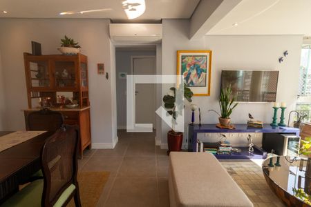 Sala de apartamento para alugar com 2 quartos, 76m² em Panamby, São Paulo