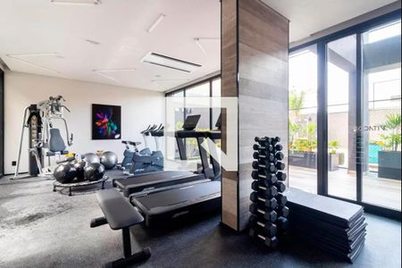 Studio à venda com 27m², 1 quarto e sem vaga Studio à venda com 27m², 1 quarto e sem vagaÁrea comum - Academia