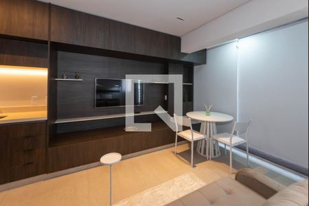 Studio - Sala de apartamento para alugar com 1 quarto, 33m² em Campo Belo, São Paulo