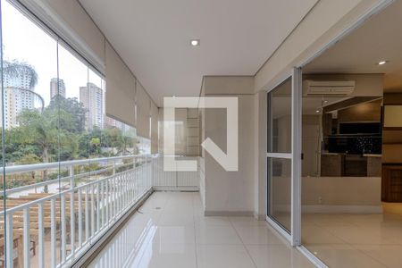 Varanda da Sala de apartamento à venda com 3 quartos, 97m² em Jardim Caboré, São Paulo