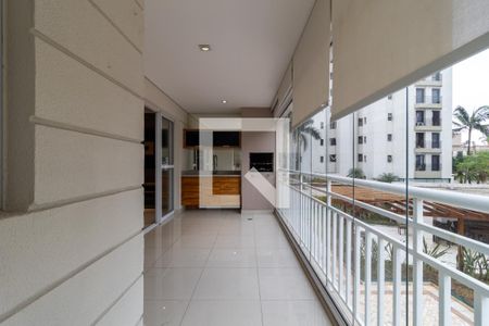 Varanda da Sala de apartamento à venda com 3 quartos, 97m² em Jardim Caboré, São Paulo