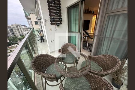 Varanda de apartamento à venda com 3 quartos, 126m² em Jacarepaguá, Rio de Janeiro