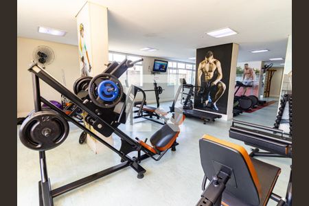 Apartamento à venda com 98m², 3 quartos e 2 vagasÁrea comum - Academia