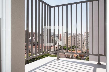Varanda da Sala de apartamento para alugar com 2 quartos, 40m² em Chácara Inglesa, São Paulo