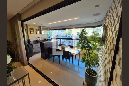 Varanda da Sala de apartamento à venda com 4 quartos, 132m² em Buritis, Belo Horizonte