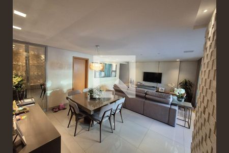 Sala de apartamento à venda com 4 quartos, 132m² em Buritis, Belo Horizonte
