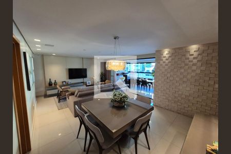 Sala de apartamento à venda com 4 quartos, 132m² em Buritis, Belo Horizonte