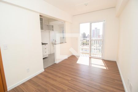 Sala de apartamento à venda com 1 quarto, 40m² em Vila Assunção, Santo André