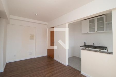 Sala de apartamento à venda com 1 quarto, 40m² em Vila Assunção, Santo André