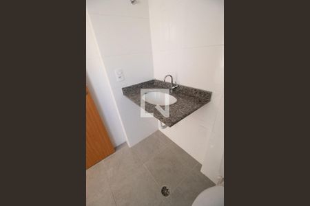 Banheiro de apartamento para alugar com 1 quarto, 38m² em Vila Assunção, Santo André