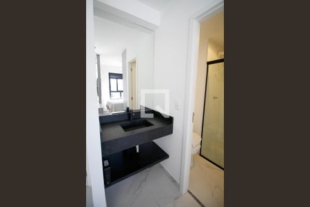 Studio para alugar com 29m², 1 quarto e sem vagaBanheiro da Suíte