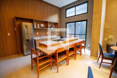 Studio para alugar com 29m², 1 quarto e sem vagaÁrea comum - Salão de festas