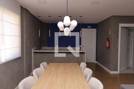 Apartamento para alugar com 35m², 2 quartos e sem vagaÁrea comum - Salão de festas