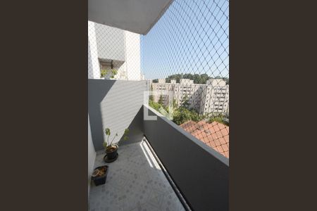 Varanda da Sala de apartamento para alugar com 3 quartos, 72m² em Jardim Luanda, São Paulo