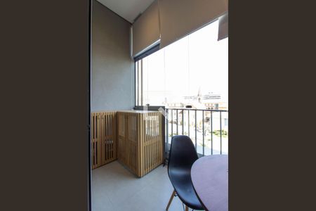 Apartamento à venda com 25m², 1 quarto e sem vagaVaranda