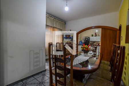 Sala de Jantar de casa à venda com 7 quartos, 500m² em Vila Leopoldina, Santo André
