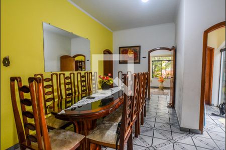 Sala de Jantar de casa à venda com 7 quartos, 500m² em Vila Leopoldina, Santo André