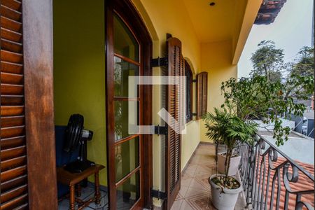 Varanda da Sala de casa à venda com 7 quartos, 500m² em Vila Leopoldina, Santo André