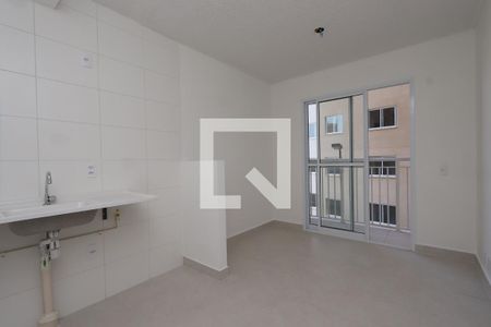 Sala/Cozinha/Lavanderia de apartamento à venda com 2 quartos, 35m² em Vila Ema, São Paulo