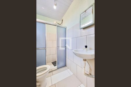 Banheiro de kitnet/studio para alugar com 1 quarto, 44m² em Parque Res. Flamboyant, São José dos Campos