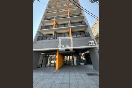 Studio para alugar com 24m², 1 quarto e sem vaga Studio para alugar com 24m², 1 quarto e sem vagaFachada