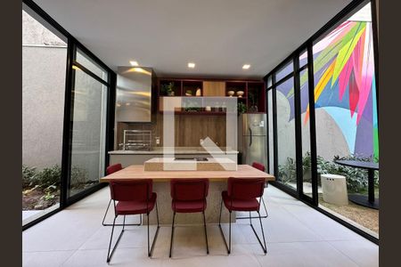 Studio para alugar com 24m², 1 quarto e sem vaga Studio para alugar com 24m², 1 quarto e sem vagaÁrea comum - Churrasqueira