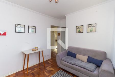 Sala de apartamento para alugar com 1 quarto, 40m² em Cambuci, São Paulo