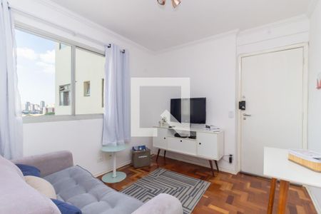 Sala de apartamento para alugar com 1 quarto, 40m² em Cambuci, São Paulo