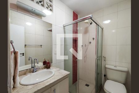 Banheiro Corredor de apartamento à venda com 4 quartos, 120m² em Rio Comprido, Rio de Janeiro
